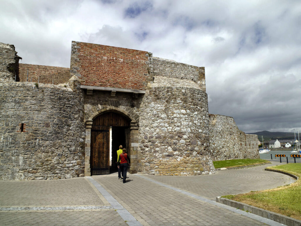 Castelo Dungarvan, um Monumento Nacional