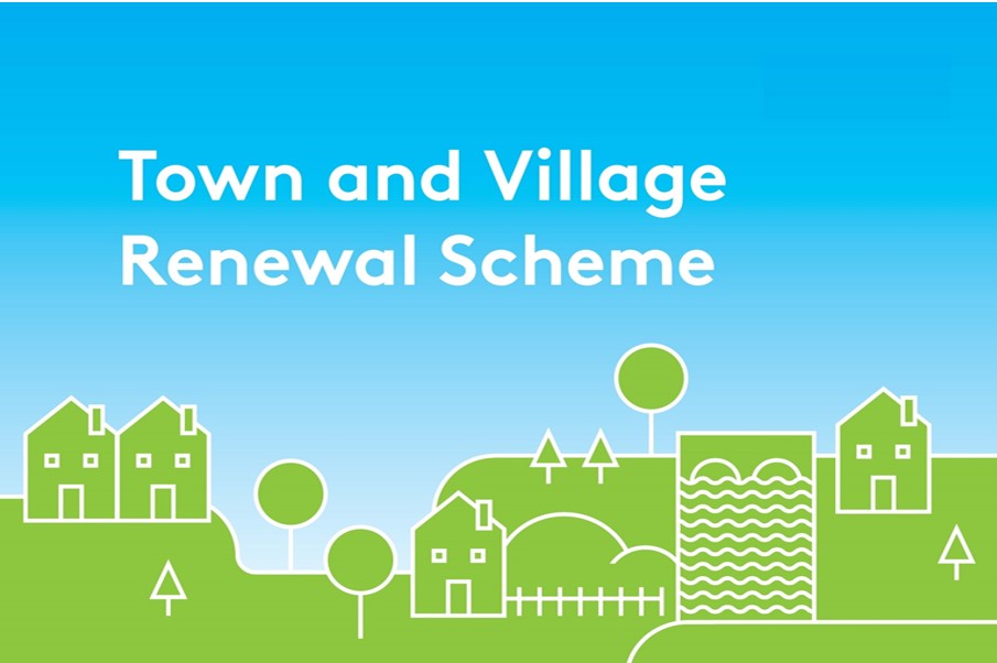 Logo programu odnowy miast i wsi