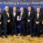 Paul Flynn Waterford City and County Council, Peter Bluett of Bluett & O’Donoghue Archtitects, Ray Sinnott Mount Congreve, Mayor of Waterford City and County Cllr. Joe Conway, Robert Fox of Frank Fox & Associates, Shane McCullough of McCullough Lupton Quinn and Sandra Conway.