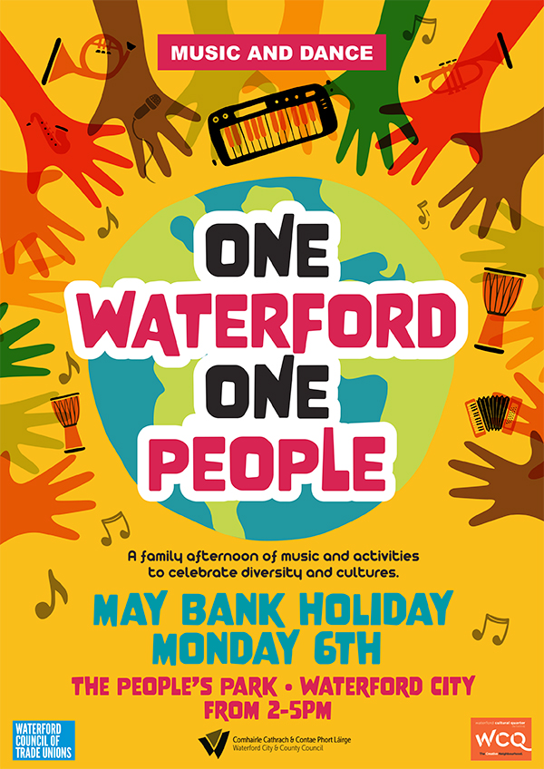 Ein Waterford, ein Volk-Plakat