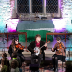Laoise Keevers and Johnjoe Brockie from Ardmore and Katie Halpin Hill, from An Rinn performing at the Cuisle Ceoil Concert in St. Paul's Church, Ardmore