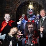 Cllr. Jason Murphy officially launching this year’s Spooky Tunnel on Waterford Greenway