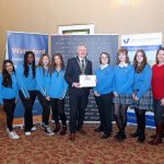 Mayor of Waterford City & County, Cllr. Jason Murphy, sponsor Tom Murphy from Tom Murphy Car Sales Toyota, and Michael Oporowicz, Area Sales Manager, Toyota Ireland are pictured with pupils from Our Lady of Mercy who received a participation certificate for taking part in the Schools Litter Competition for Secondary Schools, included were Samiya Abdullai, Ava Walsh, Ellen O'Sullivan, Angel Bisong Oben, Maja Cleere, Ann Marie Kelly, Heather Houlihan and teacher P.Dunphy.