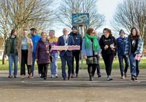 Metropolitan Mayor of Waterford, Cllr. Joe Kelly is pictured with Susan O'Neill, Waterford Youth Reach, Ferris Alexander, Waterford Youth Reach, Brianna Byrne, Waterford Youth Reach, Jim Farnan, Age Friendly Waterford, Noreen McGrath, OPC, Kieran Morrissey, Ger Mulhall, Community Development, Gail Barry, WAP, Dylan White, WCCC, Eoin Morrissey, Waterford Healthy City & County Coordinator and Ovi Matiut, Community Officer, WCCC.