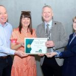 The Mayor of Waterford City & County, Cllr.Jason Murphy presents Waterford Panto Society with the 1st Place Overall Entry 2025, included were Anne Corcoran-Brown, Tony Corcoran and Patrice Power.