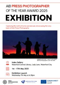 AIB Press Photographer of The Year Award 2025 Exhibition to visit Waterford in May