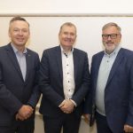 Brian McGee IDA, Sean McKeown, Waterford City and County Council and Niall Harrington, Whitebox Developments