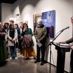 Cllr Jason Murphy, Mayor of WC&CC formally launches exhibitions at WGOA,