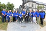 Deputy Mayor of Waterford City and County, Cllr. Adam Wyse with Waterford’s Welcome Ambassadors.