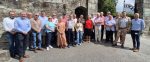Waterford City and County Council elected representatives and management team who visited a number of rural regeneration and community projects in County Waterford.