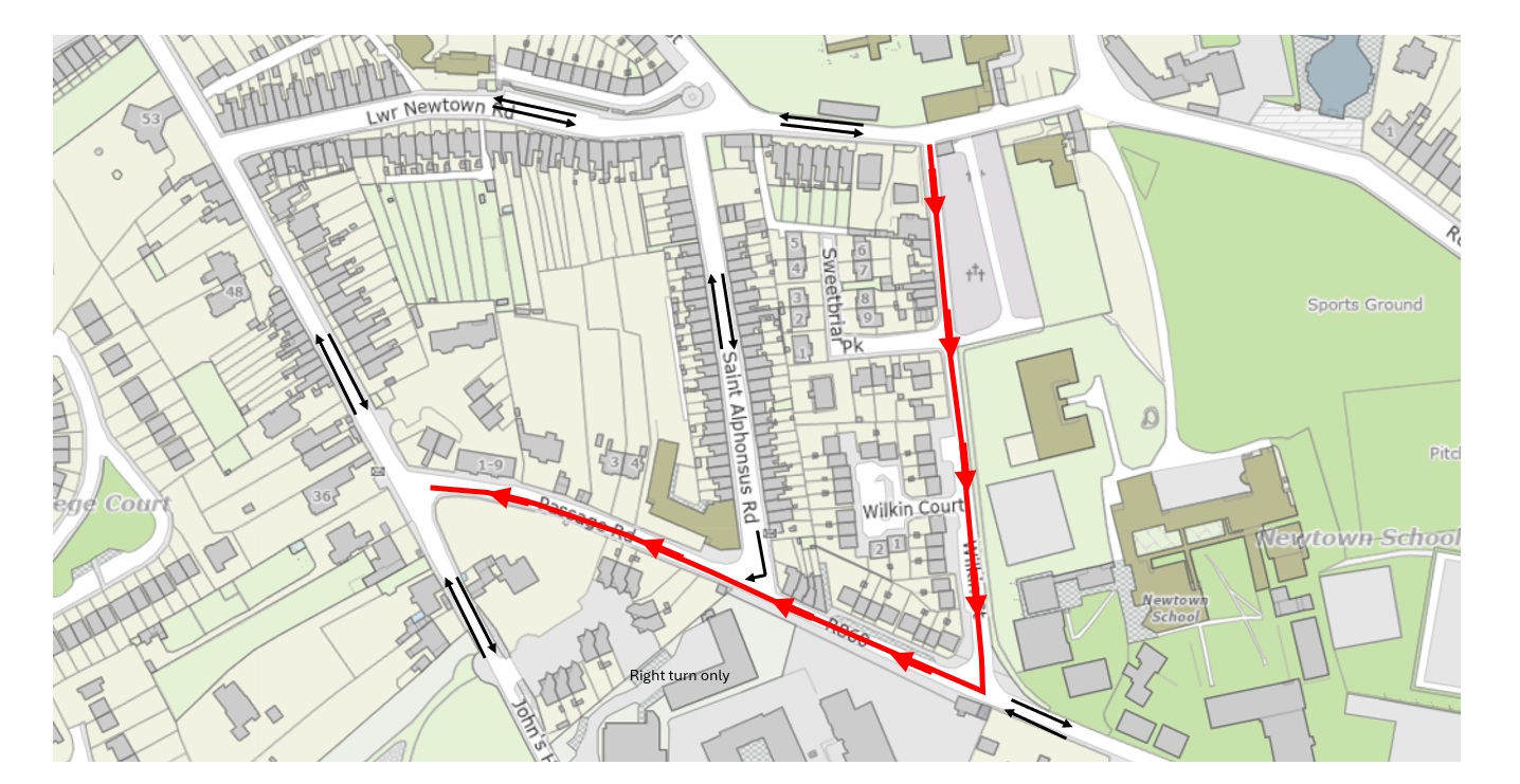 ONE Way Trial Map Final