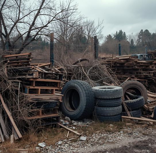 Stockpiling for bonfires is illegal